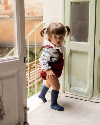PETO PANA BURDEOS BEBÉ NIÑA