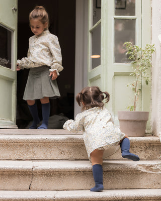FALDA TABLAS NIÑA PANA OLIVE