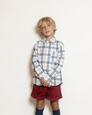 CAMISA NIÑO OXFORD
