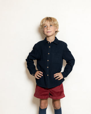 CAMISA NIÑO BAMBULA BLEU