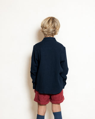CAMISA NIÑO BAMBULA BLEU