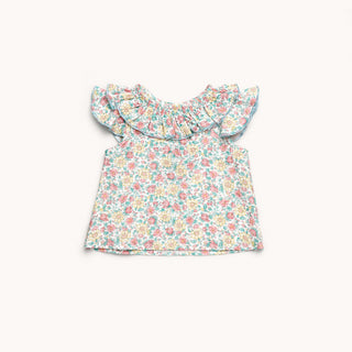 BLUSA BEBÉ CUELLO FRUNCIDO RIVIERA