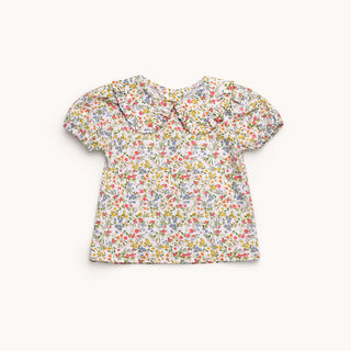 BLUSA NIÑA CUELLO CHAMBRAY