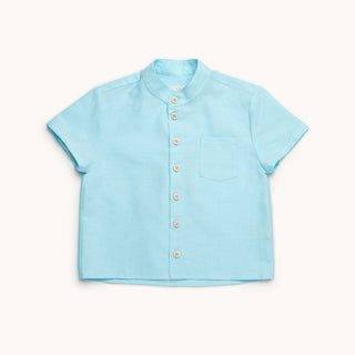 CAMISA NIÑO TURQUESA LAGUNA
