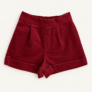 PANTALÓN CORTO LEO GRANATE