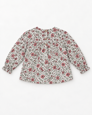 BLUSA BEBÉ FLORA HERBARIO