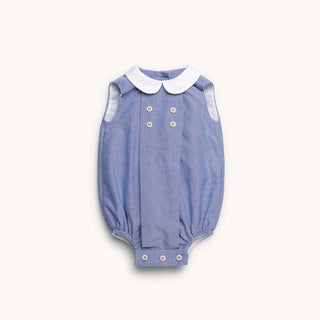 PELELE BEBÉ MARINO CHAMBRAY